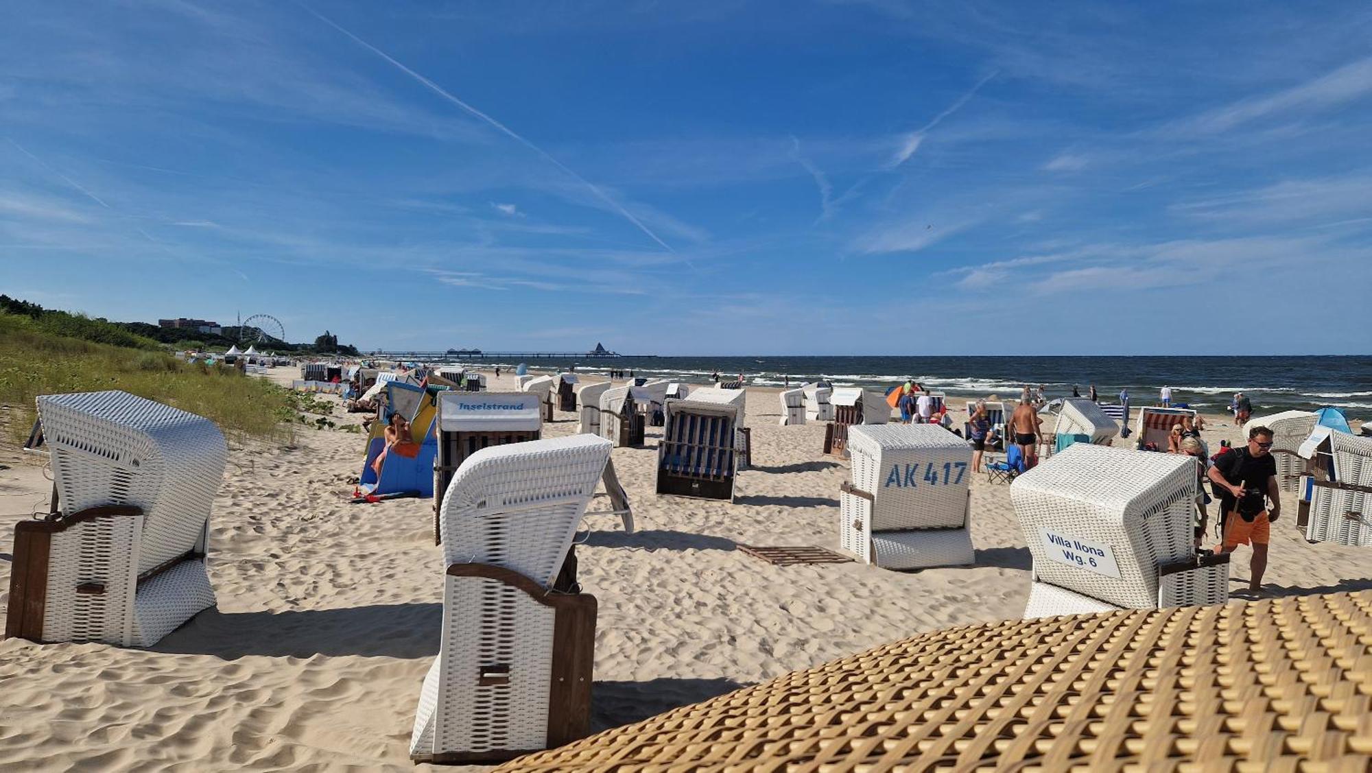 Traumschloesschen 100 M Vom Strand Villa Heringsdorf  Exteriör bild